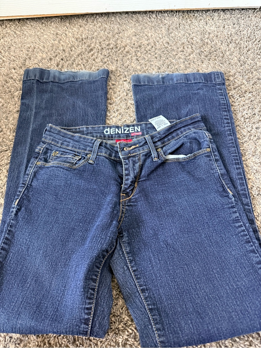 Denizen from Levi's Women's Dark Blue Boot-Cut Jeans